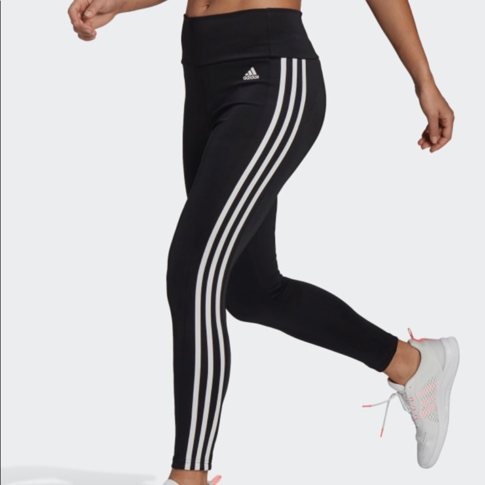 Adidas HIGH-RISE 3-STRIPES SPORT TIGHTS